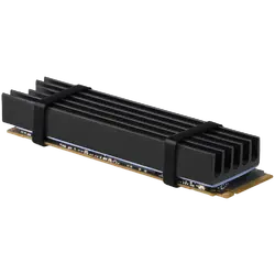 AXAGON CLR-M2L10 passive - M.2 SSD, 80mm SSD, ALU body, silicone thermal pads, height 10mm
