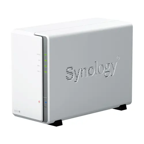 Мрежов сторидж Synology DS223j, За 2 диска, Realtek RTD1619B 4-core 1.7GHz, 1 GB Мрежов сторидж Synology DS223j, За 2 диска, Realtek RTD1619B 4-core 1.7GHz, 1 GB