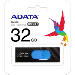 Памет, Adata 32GB UV320 USB 3.2 Gen1-Flash Drive Black