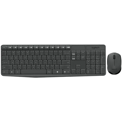 Комплект, Logitech MK235 Wireless Keyboard and Mouse Combo