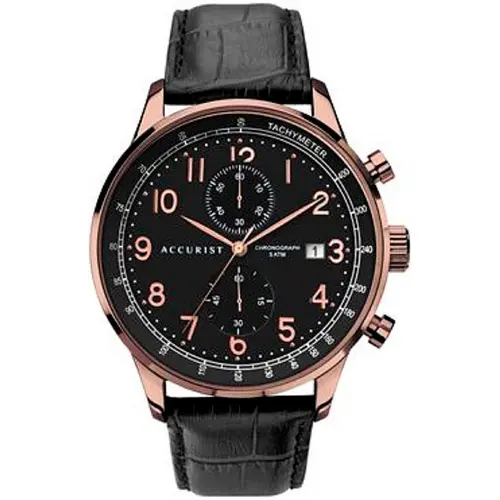 Мъжки аналогов часовник Accurist Chronograph - A-7353