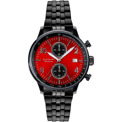 Мъжки аналогов часовник Accurist Chronograph - A-7383