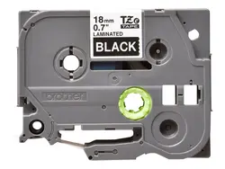 Консуматив, Brother TZe-345 Tape White on Black, Laminated, 18mm, 8m - Eco