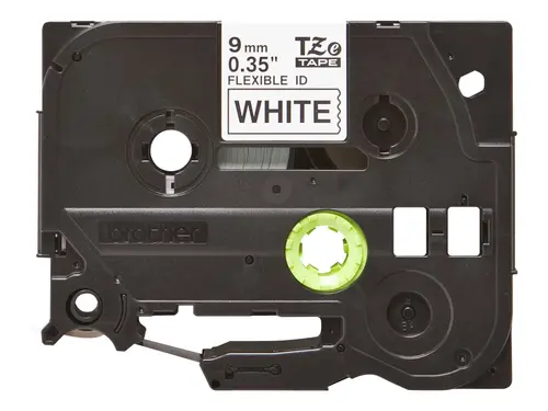 Консуматив, Brother TZe-FX221 Tape, Black on White, Flexible, 9mm, 8m Консуматив, Brother TZe-FX221 Tape, Black on White, Flexible, 9mm, 8m