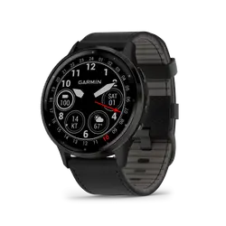 Garmin Venu® 3 - Venu® 3 Slate безел с Black корпус и кожена каишка 010-02784-52