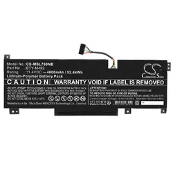 Батерия за лаптоп CAMERON SINO MSI Katana GF76, 11UD-050, CS-MSL760NB, BTY-M492 11.4V 4600mAh