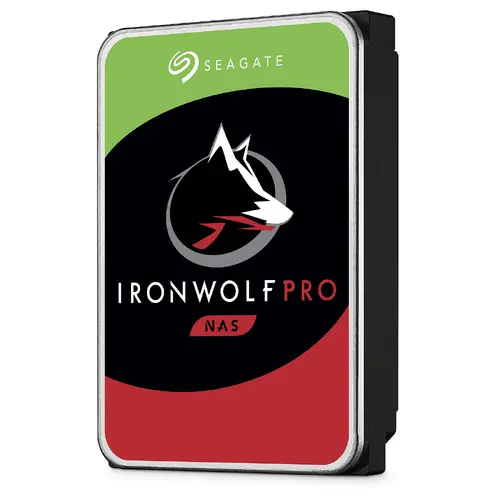 SEAGATE Ironwolf PRO Enterprise NAS HDD 8TB 7200rpm 6Gb/s SATA 256MB cache 8.9cm 3.5inch 24x7 for NAS RAID Rackmount Systeme BLK