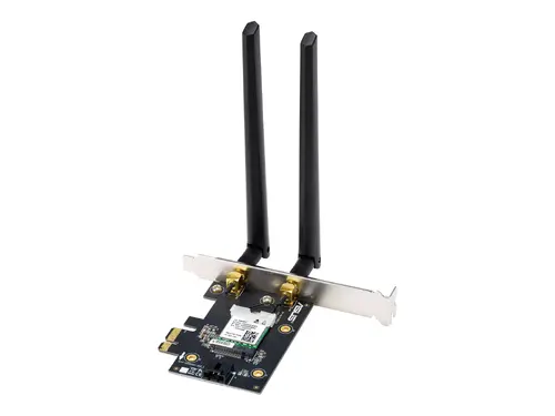 Адаптер, Asus PCI-E Adapter, PCE-AX1800, AX1800, Dual-Band, Bluetooth 5.2, WPA3, OFDMA, MU-MIMO