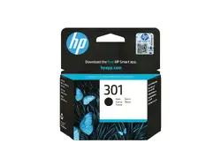 HP 301 original ink cartridge black standard capacity 3ml 190 pages 1-pack