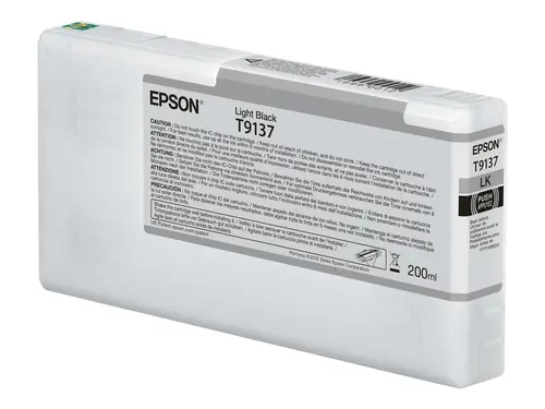 Консуматив, Epson T9137 Light Black Ink Cartridge (200ml) Консуматив, Epson T9137 Light Black Ink Cartridge (200ml)