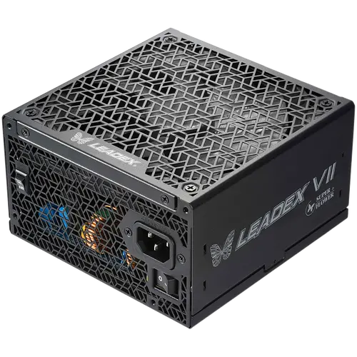 Super Flower Leadex VII XG 1300W ATX 3.1, 80 Plus Gold, Fully Modular, Flat Cables, 140mm Fan, 150mmx150mmx86mm, 10 Year Warranty