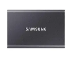 Твърд диск, Samsung Portable SSD T7 2TB, USB 3.2, Read 1050 MB/s Write 1000 MB/s, Titan Gray