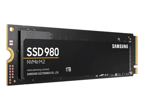 Твърд диск, Samsung SSD 980 1TB PCIe 3.0 NVMe 1.4 M.2 V-NAND 3-bit MLC, Pablo Controller, 256-bit Encryption, Read 3500 MB/s Write 3000 MB/s