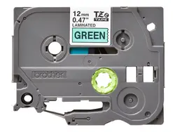 Консуматив, Brother TZe-731 Tape Black on Green, Laminated, 12mm, 8m - Eco