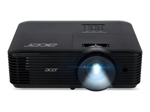 Мултимедиен проектор, Acer Projector X1128H, DLP, SVGA (800x600), 4800Lm, 20 000:1, 3D ready, 40 degree Auto keystone, ACpower on, HDMI, VGA, RCA, USB(Type A, 5V/1.5A), Audio in, 1x3W, 2.7kg, Black