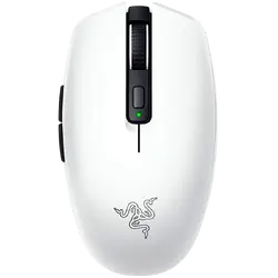 Razer Orochi V2 - White Ed., Dual-mode wireless (2.4GHz and Bluetooth), 18 000 DPI Optical Sensor, 2nd-gen Razer Mechanical Mouse Switches, Up to 950 hours of battery life, Weight < 60g, Symmetrical right-handed