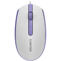 CANYON mouse M-10 Wired White Lavender