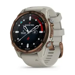 Garmin Descent™ Mk3i - 43мм - Descent™ Mk3i – 43 мм|Bronze PVD титан с French grey силиконова каишка 010-02753-14