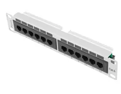 Пач панел, Lanberg patch panel 12port 1U 10