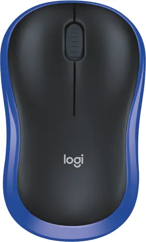 Мишка, LOGITECH M185 WL/NB/BLACK+BLUE