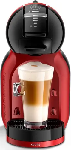 Кафемашина, Krups KP123H10 NDG MINI ME CHERRY RED / BLK EU Кафемашина, Krups KP123H10 NDG MINI ME CHERRY RED / BLK EU