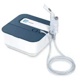 Инхалатор, Beurer IH 28 Pro Nebuliser; compressed-air technology; Mouth & nose piece ; Nasal douche; Adult / child mask; Atomizer; 