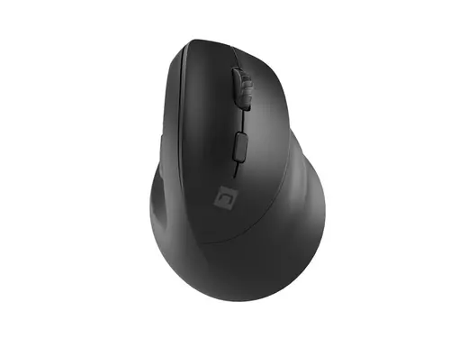 Мишка, Natec Vertical Mouse Crake 2  BLUETOOTH 5.2 + 2.4GHZ BLACK 2400dpi, Right handed, black