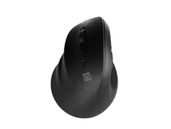 Мишка, Natec Vertical Mouse Crake 2  BLUETOOTH 5.2 + 2.4GHZ BLACK 2400dpi, Left handed, black