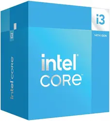 Процесор Intel Raptor Lake Core i3-14100, 4 Cores, 3.5GHz, 12MB, LGA1700, 60W, BOX