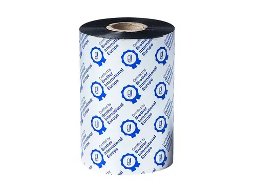 Консуматив, Brother Standard wax/resin black 110mmx450m ribbon (PK OF 8)