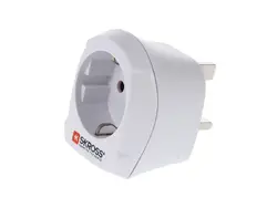 Адаптер SKROSS 1500230  EU към UK