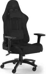 CORSAIR TC100 RELAXED Gaming Chair, Fabric - Black