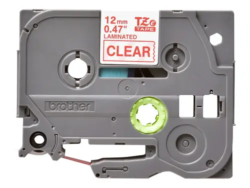 Консуматив, Brother TZe-132 Tape Red on Clear, Laminated, 12mm, 8m - Eco Консуматив, Brother TZe-132 Tape Red on Clear, Laminated, 12mm, 8m - Eco