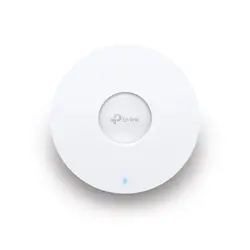 TP-Link EAP610 AX1800 Wireless Dual Band Ceiling Mount Access Point, 574Mbps (2.4 GHz) + 1201 Mbps (5 GHz), 1 x G RJ45 port, 802.3at POE and 12V DC, 4×Internal Antennas, MU-MIMO, Seamless Roaming, Band Steering, Beamforming, Load Balance, Omada APP