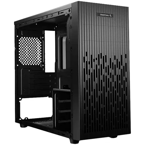 DeepCool MATREXX 30, Mini Tower, Mini-ITX/Micro-ATX, 1x USB2.0, 1x USB3.0, 1x Audio, 1x Mic, 1x120mm Pre-Installed Black Fan, Tempered Glass, Mesh Panel, DP-MATX-MATREXX30