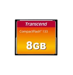 Памет, Transcend 8GB, CF Card, MLC, 133X