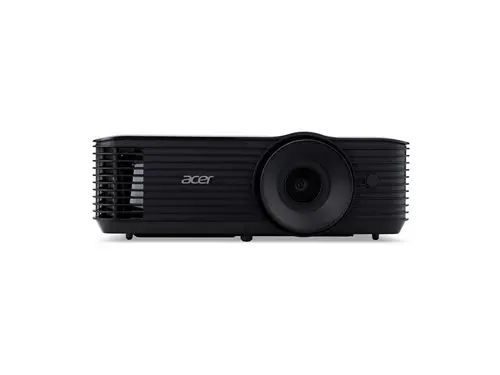 Мултимедиен проектор, Acer Projector X129H, DLP, XGA (1024x768), 4800 ANSI Lumens, 20 000:1, 1.1x, 3D ready, HDMI 1.4, VGA, DC Out (5V/2A, USB-A), RCA, Audio in, Speaker 3W, Bluelight Shield, LumiSense, 2.8kg, 2Y, Black