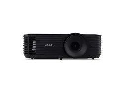 Мултимедиен проектор, Acer Projector X129H, DLP, XGA (1024x768), 4800 ANSI Lumens, 20 000:1, 1.1x, 3D ready, HDMI 1.4, VGA, DC Out (5V/2A, USB-A), RCA, Audio in, Speaker 3W, Bluelight Shield, LumiSense, 2.8kg, 2Y, Black