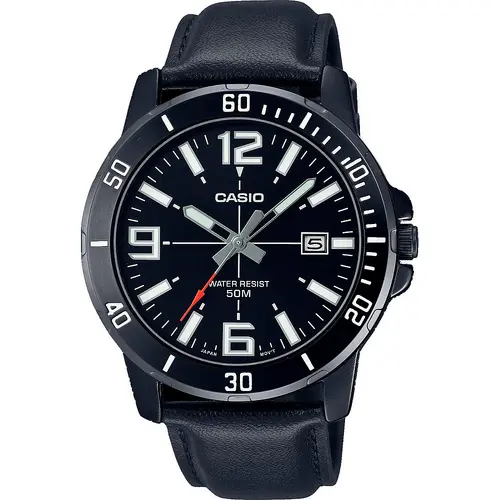 Мъжки аналогов часовник Casio - Casio Collection - MTP-VD01BL-1BVUDF
