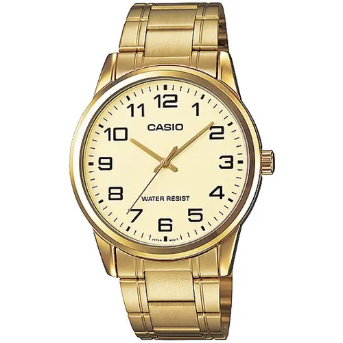 Мъжки аналогов часовник Casio - Casio Collection - MTP-V001G-9BUDF