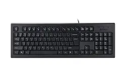 Клавиатура, A4 KRS-85 COMFORT A-SHAPE BK