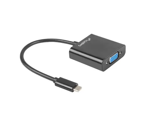 Адаптер, Lanberg adapter USB type-c 3.1 -> VGA