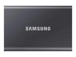 Твърд диск, Samsung Portable SSD T7 1TB, USB 3.2, Read 1050 MB/s Write 1000 MB/s, Titan Gray