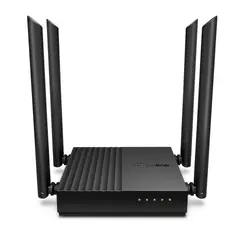AC1200 Dual-Band Wi-Fi RouterSPEED: 400 Mbps at 2.4 GHz + 867 Mbps at 5 GHzSPEC: 4× Antennas, 1× Gigabit WAN Port + 4× Gigabit LAN PortsFEATURE: Tether App, WPA3, Access Point Mode, IPv6 Supported, IPTV, Beamforming, Smart Connect, Airtime Fairnes