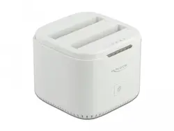 Станция Delock USB-C, За 2 x 2.5″ SATA HDD / SSD, Клониране