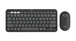 Комплект, Logitech Pebble 2 Combo - TONAL GRAPHITE - US INT'L - 2.4GHZ/BT - N/A - INTNL-973 - UNIVERSAL