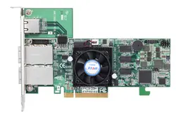 ARC-1882X 8 external port SAS 6G RAID /2xSFP-8088/, Dual core 800Mhz ROC processor, 1 GB RAM, PCIe 3.0/2.0 x8, RAID 0, 1, 10, 3, 5, 6, Single Disk or JBOD