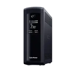 Енергоспестяващ UPS с AVR и LCD дисплей, 1600VA/960W, 8x IEC C13, Runtime at 480W ( min ):11, Surge and Spike protection; VP1600EILCD