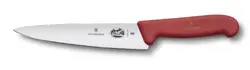 Кухненски нож Victorinox Fibrox универсален, 190 мм, червен