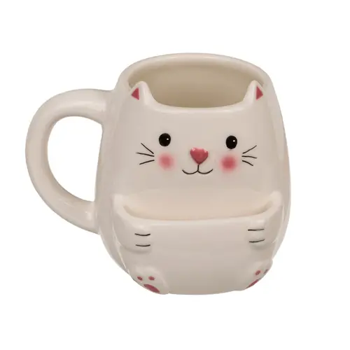 Керамична чаша Cokie Cudler Cat 400 мл